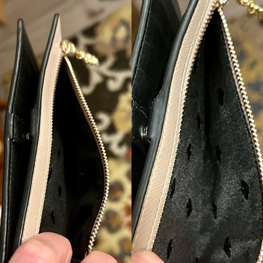 Kate Spade Black and Cream Wallet - Picture 12 of 14